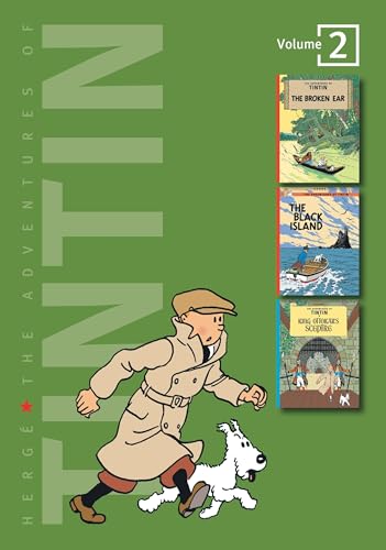 The Adventures of Tintin: Volume 2: Broken Ear, the Black Island, King Ottokar's Sceptre (3 Original Classics in 1, Band 2)